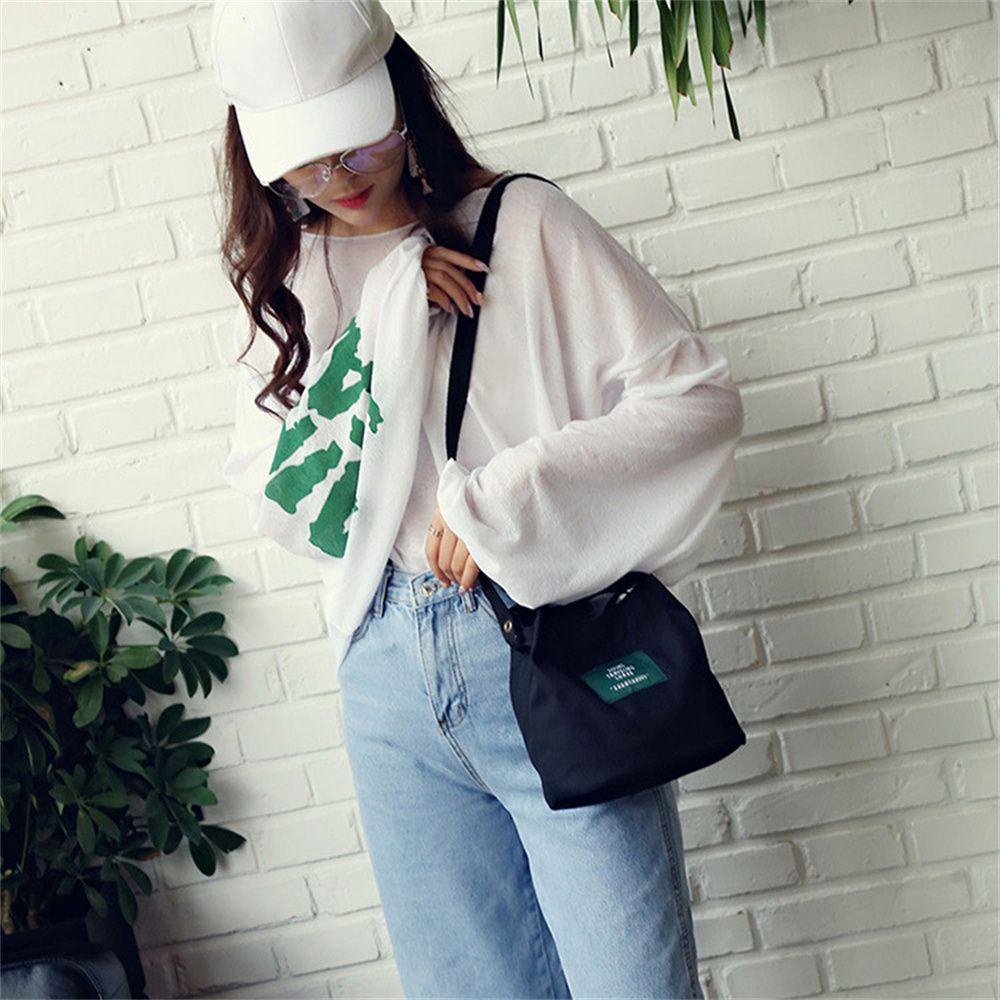 MIH Ba Lô Đi Học Cỡ Lớn In Chữ Thời Trang Cho Nữ