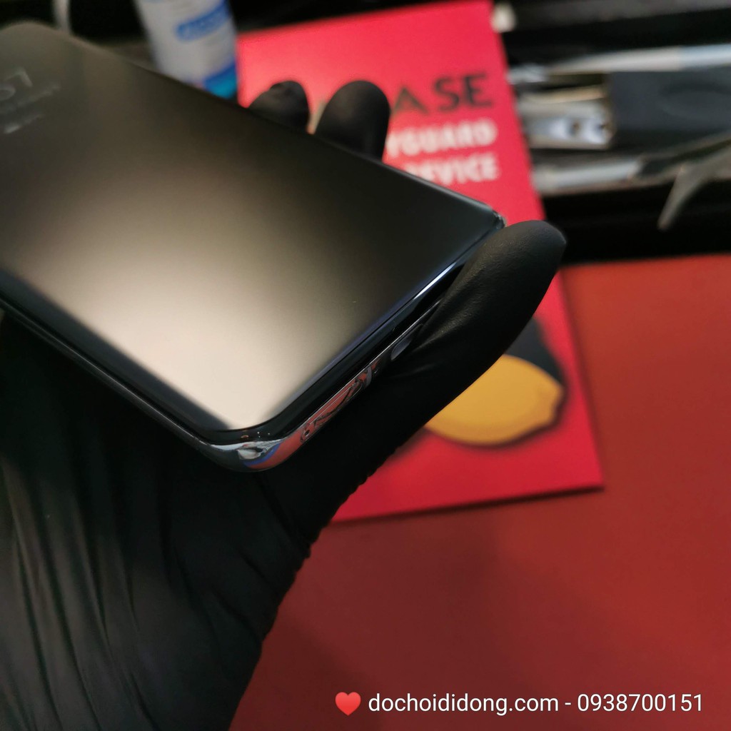 Miếng dán cường lực nhám Huawei P40 Pro UV Zacase chống vân tay