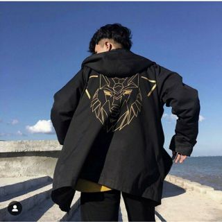 a040 Hình thật + Áo khoác dù sói ca hot hot