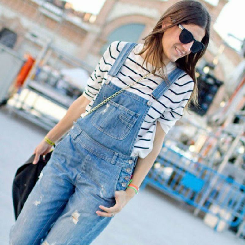Quần yếm Jean Vero Moda (nguyên tag)