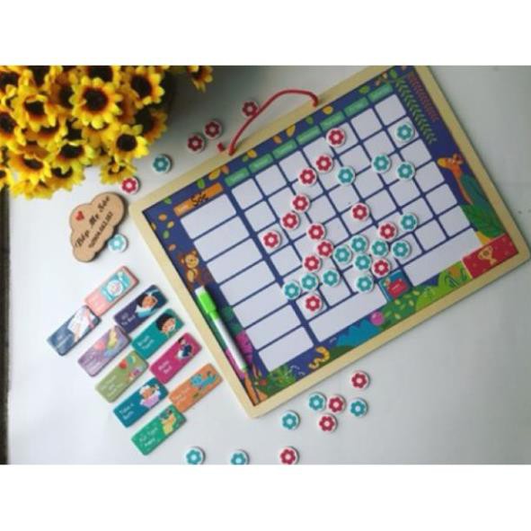 Bảng khen thưởng - kỷ luật cho bé