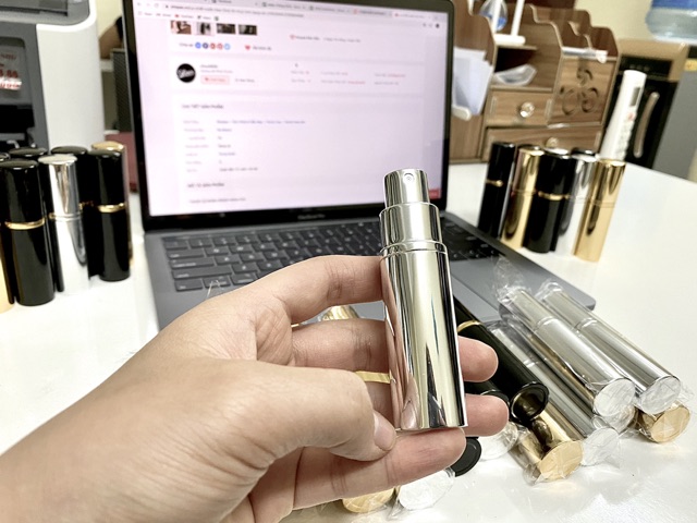 Lọ chiết nước hoa 10ml, lõi thuỷ tinh dạng xịt, chai chiết nước hoa | BigBuy360 - bigbuy360.vn