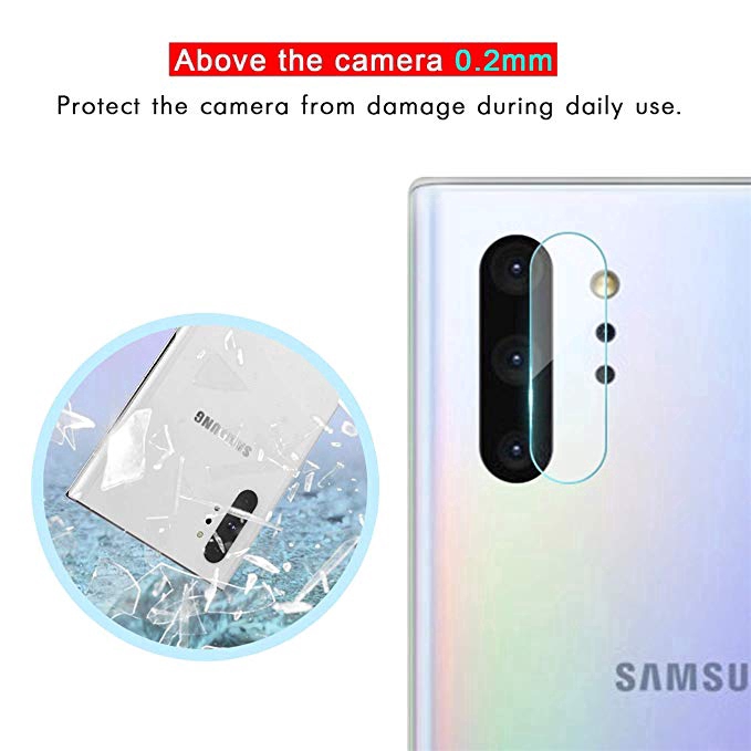 Bộ 3 Miếng Dán Cường Lực Bảo Vệ Camera Cho Samsung Galaxy Note 10 10 Plus