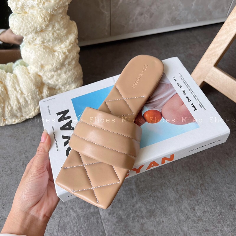 Dép xẹp ngang mềm ( D1183 D1182 D1184 D1185 )