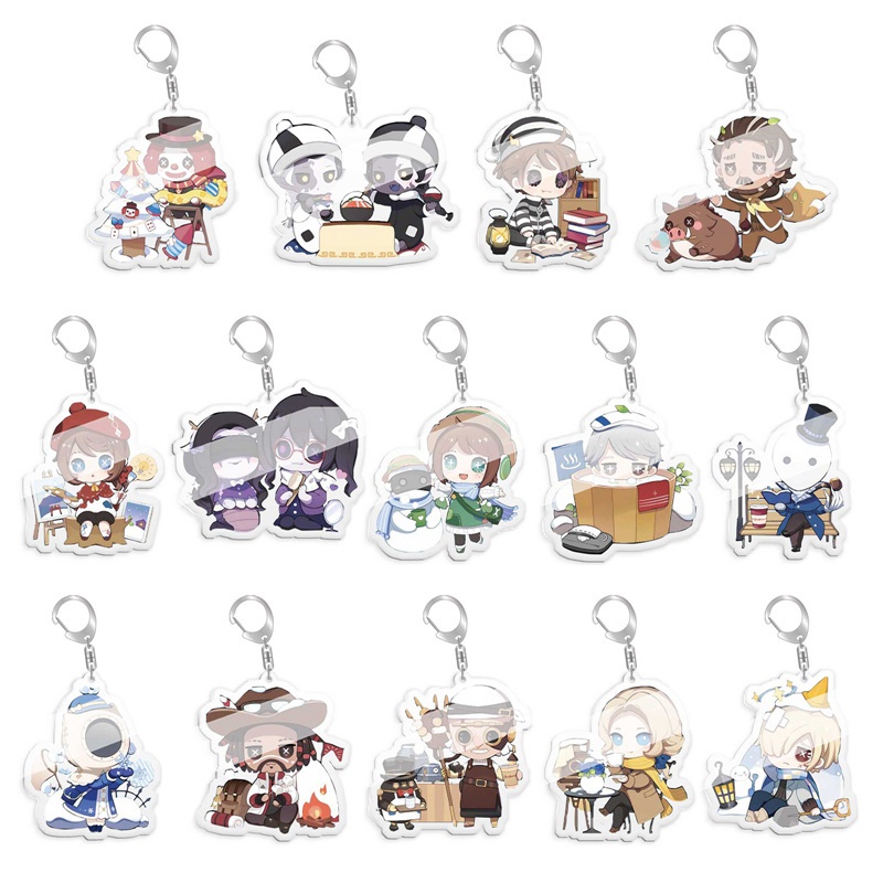 Móc khóa họa tiết nhân vật Brelok Emily Dale hoạt hình Identity V xinh xắn dành cho bé