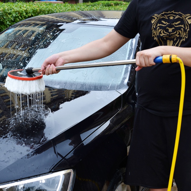 Cây lau nhà rửa xe bằng nước, chổi rửa xe cán dài ô tô NanoWashing