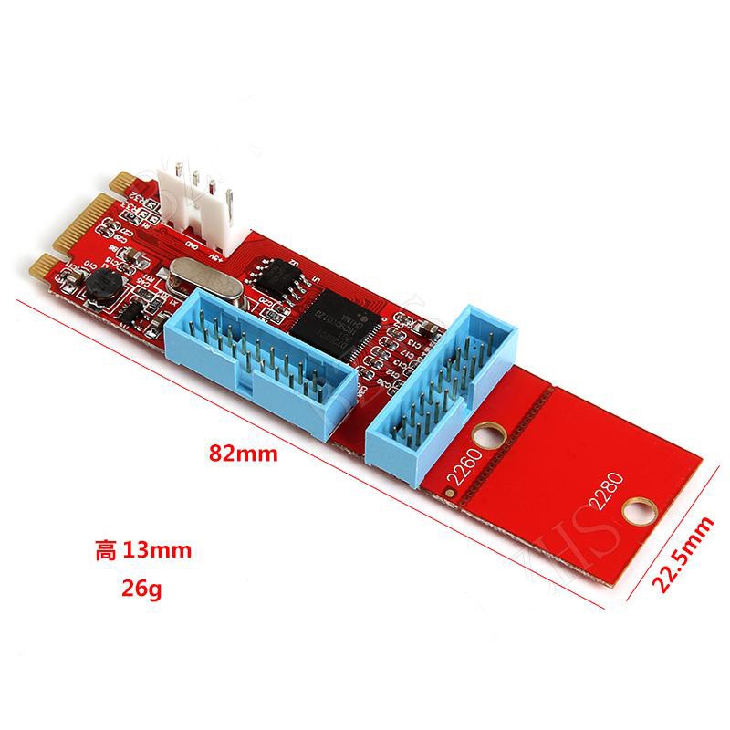 Thẻ Chuyển Đổi Usb 3.0 M.2 Sang 20pin M.2 Sang 19pin | BigBuy360 - bigbuy360.vn
