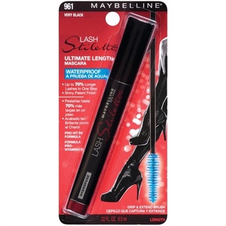 Mascara Maybelline Lash Stiletto Ultimate Length (Mỹ) - 961 Very Black (Mỹ)
