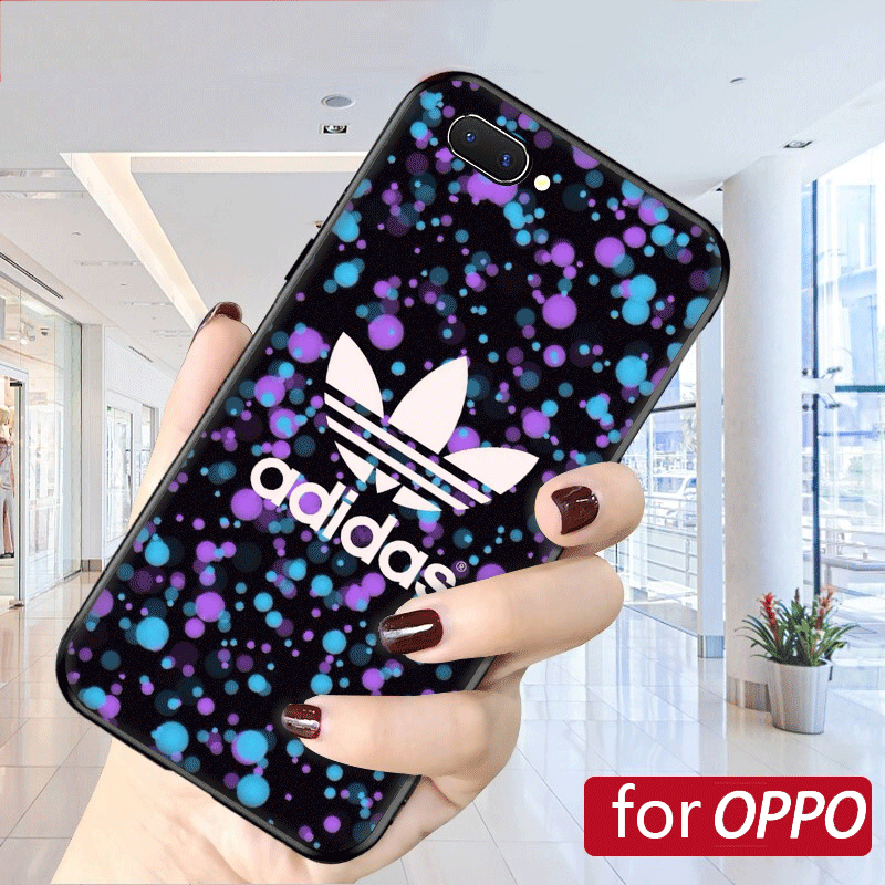 Ốp Điện Thoại Mềm Hình Adidas Cho Oppo A3S A5 A7 2018 A37 Neo 9 A39 A57 A5S F1S A77 F3 A83 A1 F5 A73 F7 F9 Pro A7X