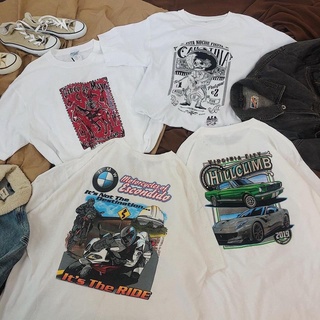 Áo 2hand , Áo Thun Phông Tenji Cổ Tròn Unisex Trắng Hàng Hiệu Big Size Form Rộng Thời Trang Unisex Nam Nữ Siêu Đẹp Mẫu 3