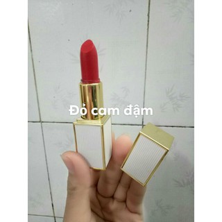 Son dầu dừa cao cấp màu đỏ cam đậm
