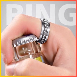 Nhẫn khui bia phong cách cực hot