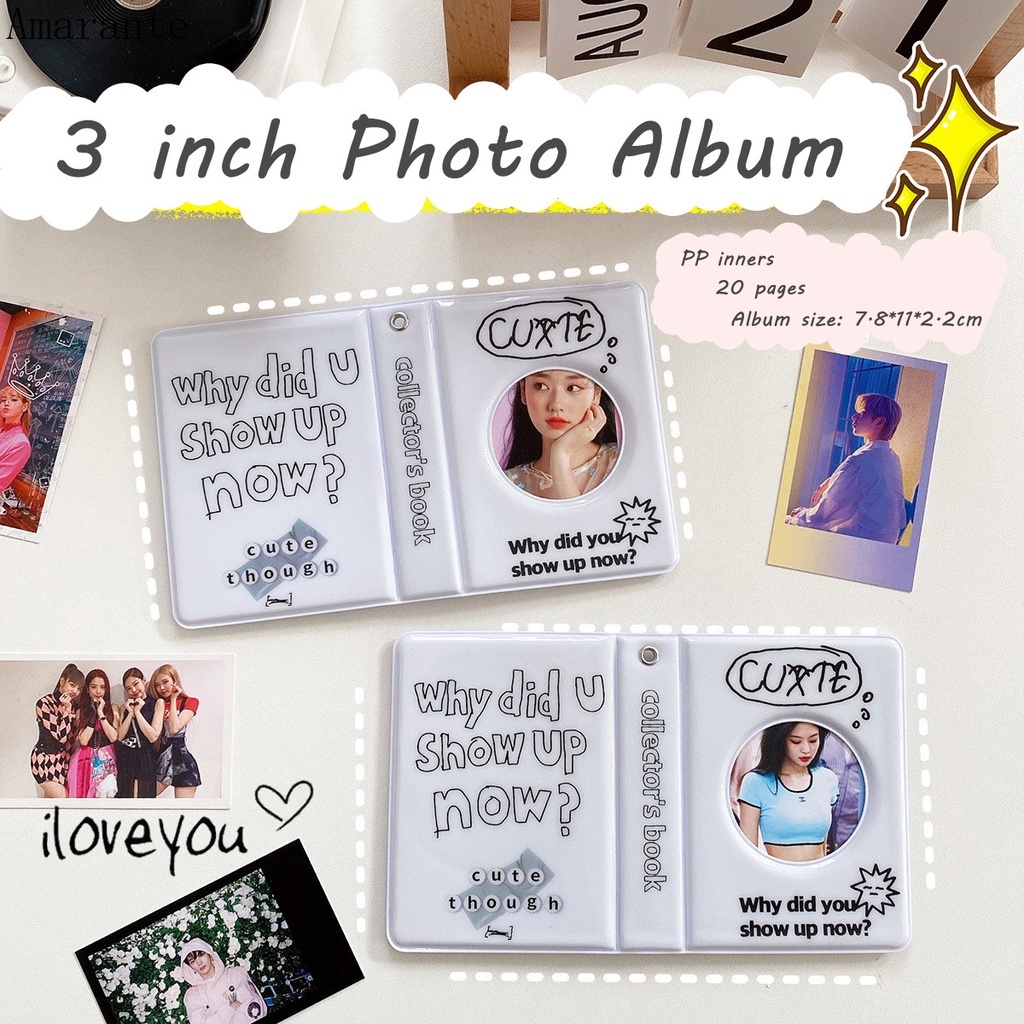 Album Ảnh 3 inch Màu Trắng Đen