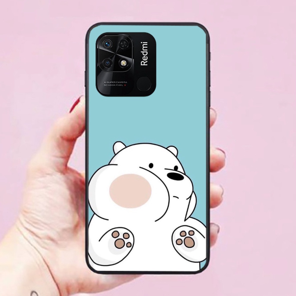Ốp lưng điện thoại Xiaomi Redmi 10C 10A 10 9A 9C BST Chú Gấu Dễ Thương