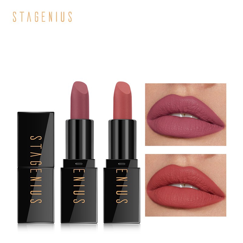 Son Lì STAGENIUS SoulMATTE Ẩm Mượt Chất Lượng Cao 1.55g/1pc | Shopee Việt  Nam