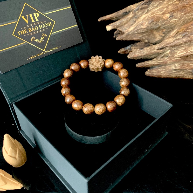 Vòng Tay Trầm Hương [CHÍNH HÃNG] Hạt Tròn Đơn Chuẩn Tự Nhiên 10 - 12 - 14 - 16mm Cao Cấp Quà Tặng Cho Nam Nữ - Tốc Tròn | BigBuy360 - bigbuy360.vn