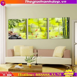 Bộ 3 Tranh Q16-136-DH