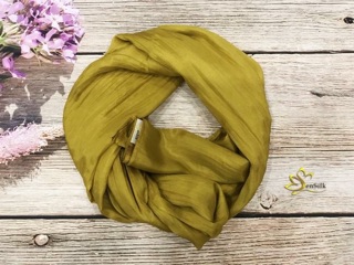 Khăm Lụa Tơ Tằm SenSilk Standard Vàng