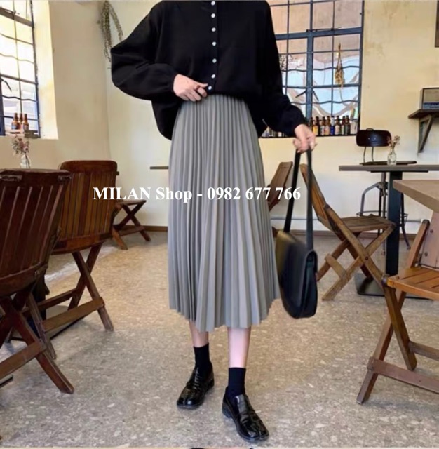 Chân váy xếp lynhiều màu mới lạ | BigBuy360 - bigbuy360.vn