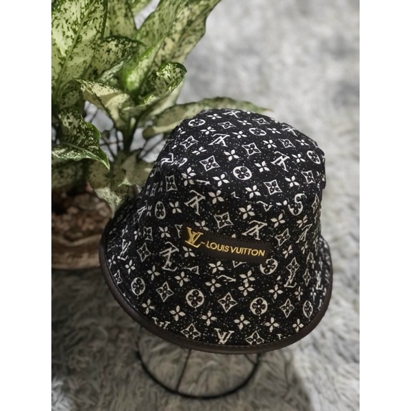 Nón bucket nam nữ, nón bo cụp L unisex viền da nhiều màu sắc