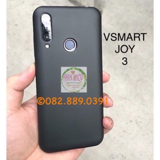 Ốp lưng dẻo đen dành cho Vsmart Joy 3 / Star 3 / Active 3 bền đẹp, chống vân tay