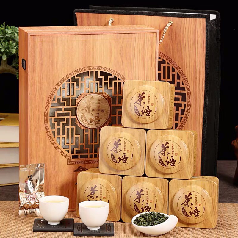 Hộp Quà Tặng trà biếu thiết quan âm đơn giản sang trọng,quà tết quà tặng đối tác - MỘC TRÀ 98