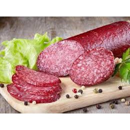 Xúc xích khô đan mạch - Danish salami bao 500g