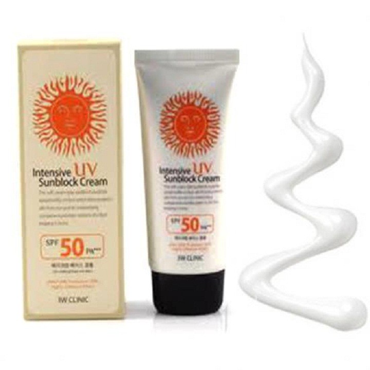 Kem chống nắng 3W Clinic Intensive UV Sunblock Cream SPF 50++ 70ml