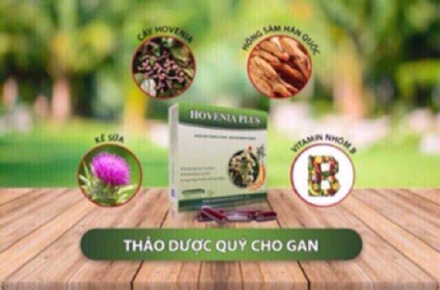 Viên bổ gan Hovenia Plus [ Chính hãng] - Giải độc gan, giải rượu | Thế Giới Skin Care
