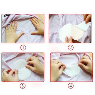 Túi 2 miếng dán thấm mồ hôi nách