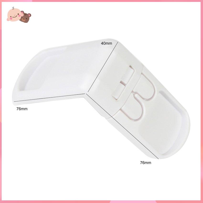 Khóa cố định ngăn cửa tủ/ cửa kéo thiết kế vuông góc tiện dụng