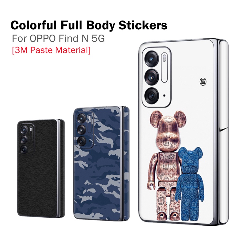 Miếng Dán Chống Trầy Đầy Màu Sắc Cho OPPO Find N Back+Hinge For FindN 5G