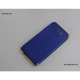 ốp 3 mảnh silicon dẻo Sam Sung J7 Prime (xanh)