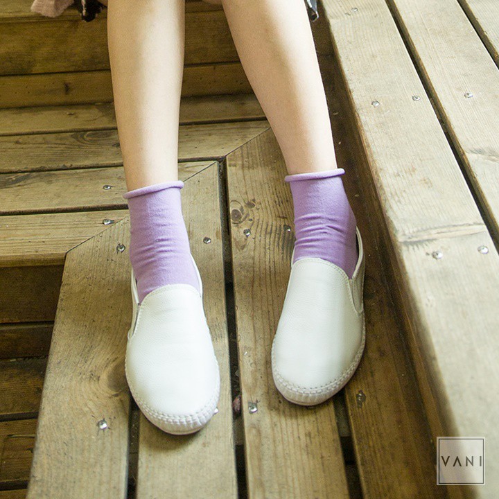 [BẢNG 1] Vớ Nam Nữ Trơn Ulzzang Cổ Lửng Xoắn - Tất Nhún Vớ Unisex Phong Cách Vintage [TAT00005]