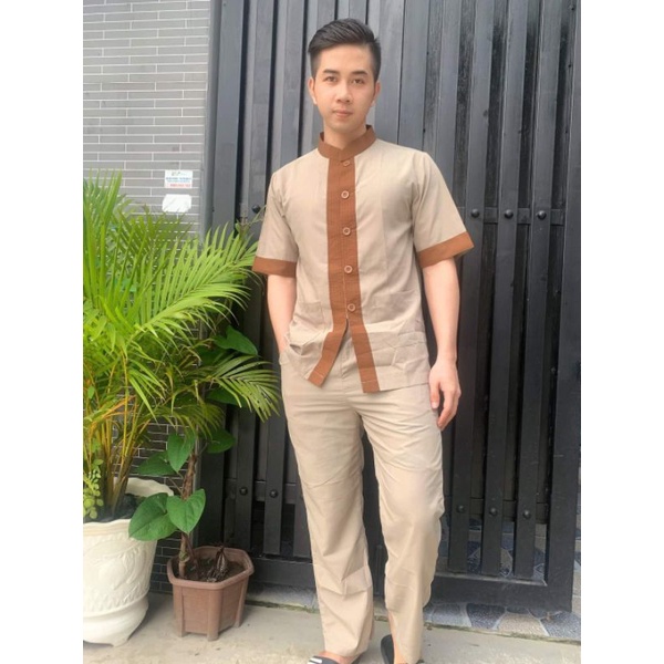 Bộ nam lãnh tụ phối đi chùa vải kate