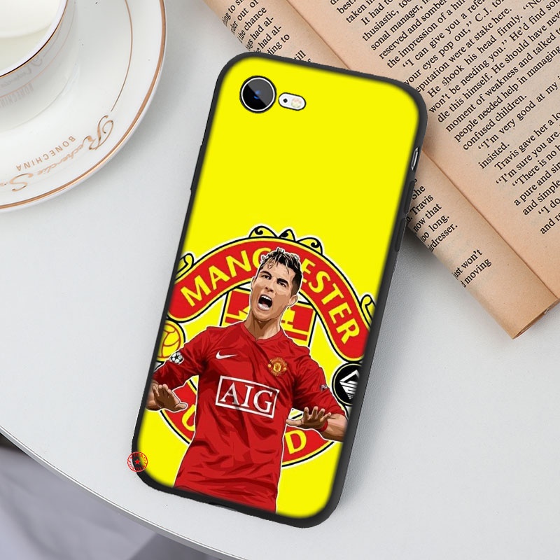 Ốp điện thoại in hình Cristiano Ronaldo thích hợp cho IPHONE SE XR 5 5S 6 6S 7 8 11 PRO MAX PLUS UOL34 CR7