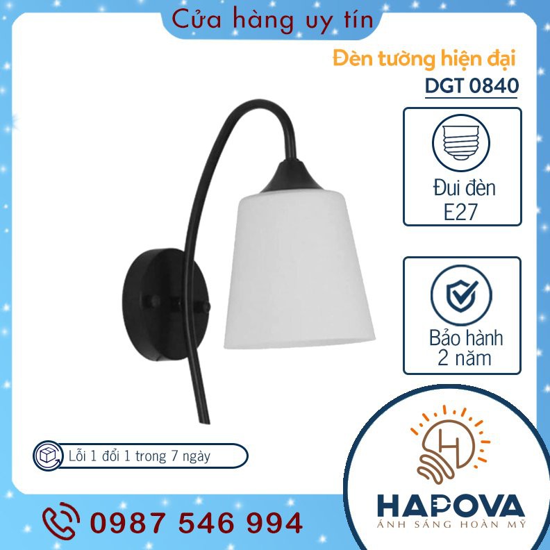 Đèn treo tường phòng ngủ HAPOVA DGT 8809