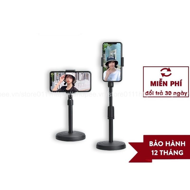 Giá đỡ điện thoại để bàn, kệ điện thoại di động giá đỡ livestream cho iPhone ipad pro mini Samsung Xiaomi Tablet