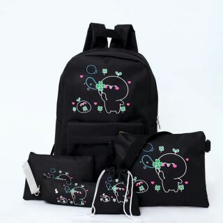 Bộ balo combo 5 món đi học và du lịch