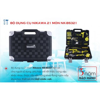 Bộ dụng cụ Nikawa 21 món NK-BS321