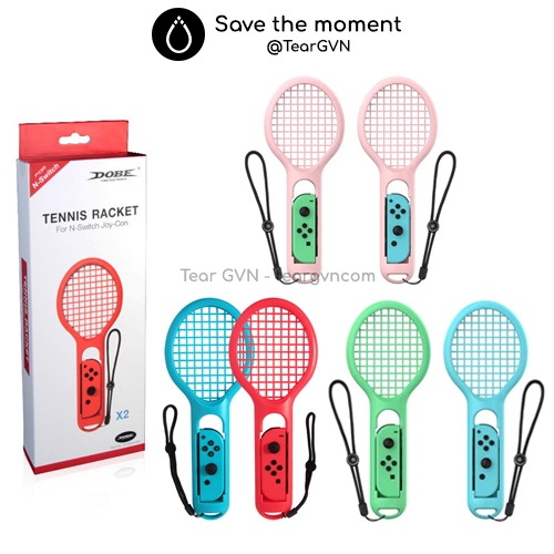 Bộ vợt Tennis (DOBE) cho Joy-con Nintendo Switch