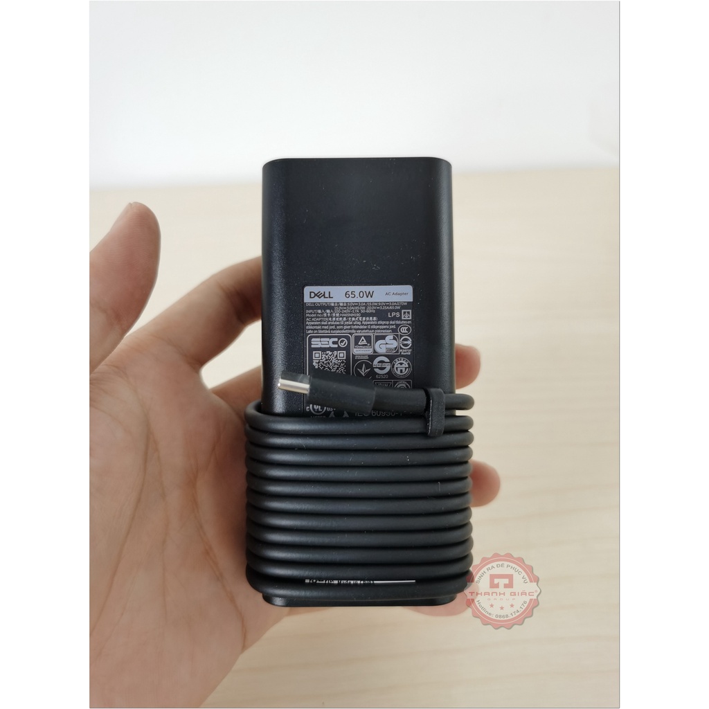 Bộ Sạc Laptop Dell 45W/65W/90W/130W/180W/240W Chân Sạc Kim To/Nhỏ/TypeC/USB Nhập Khẩu BH 12 Tháng