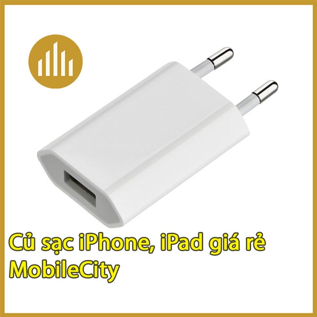 Củ sạc iPhone giá rẻ - Dùng cho các dòng iPhone, iPad