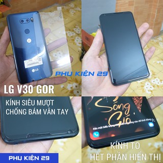[LG V30] Kính cường lực cao cấp chống bám vân tay GOR