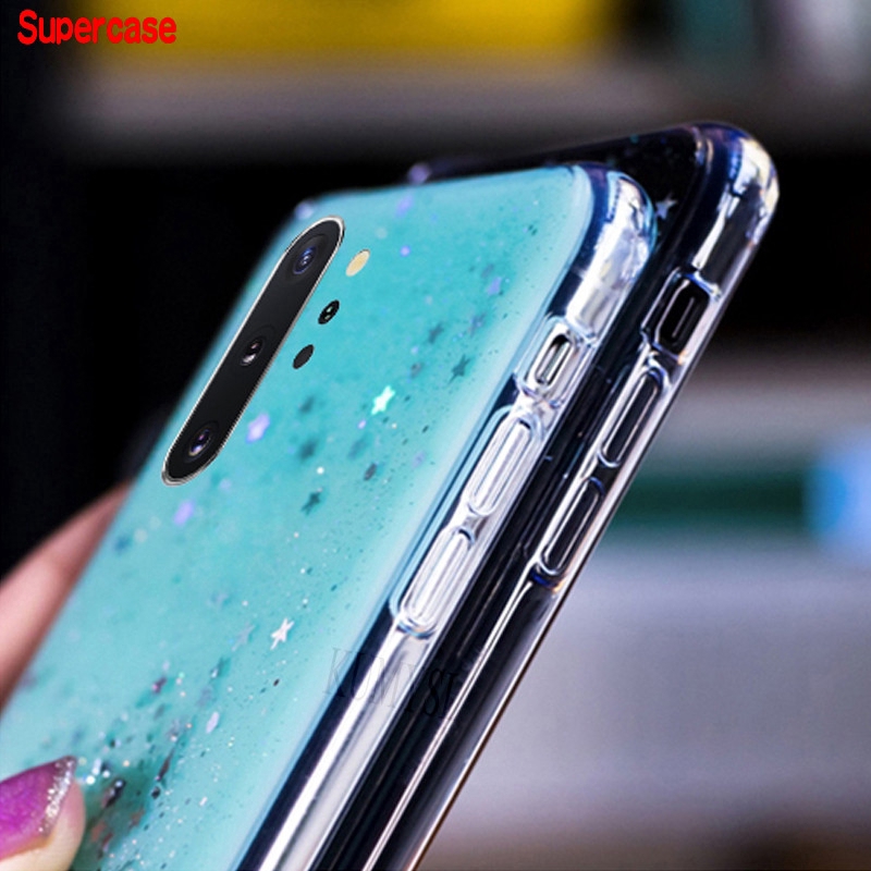 Ốp điện thoại kim tuyến trong suốt cho Samsung Galaxy A50 A40 A30 A20 A10 M20 M10 A9 A7 J8 2018 J6 J4 A8 A6 Plus | BigBuy360 - bigbuy360.vn