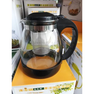 Ấm pha trà, cafe thủy tinh có lưới lọc