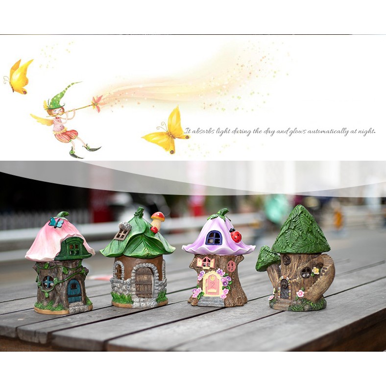 Mẫu đèn ngủ sử dụng năng lượng mặt trời thích hợp trang trí bàn làm việc, ban công, DIY