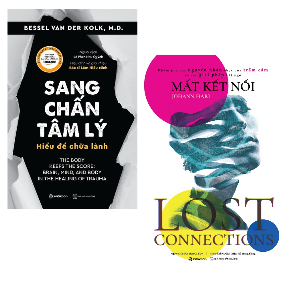 [MÃ giảm 40K]SÁCH - Sang chấn tâm lý, Mất kết nối (Bộ)