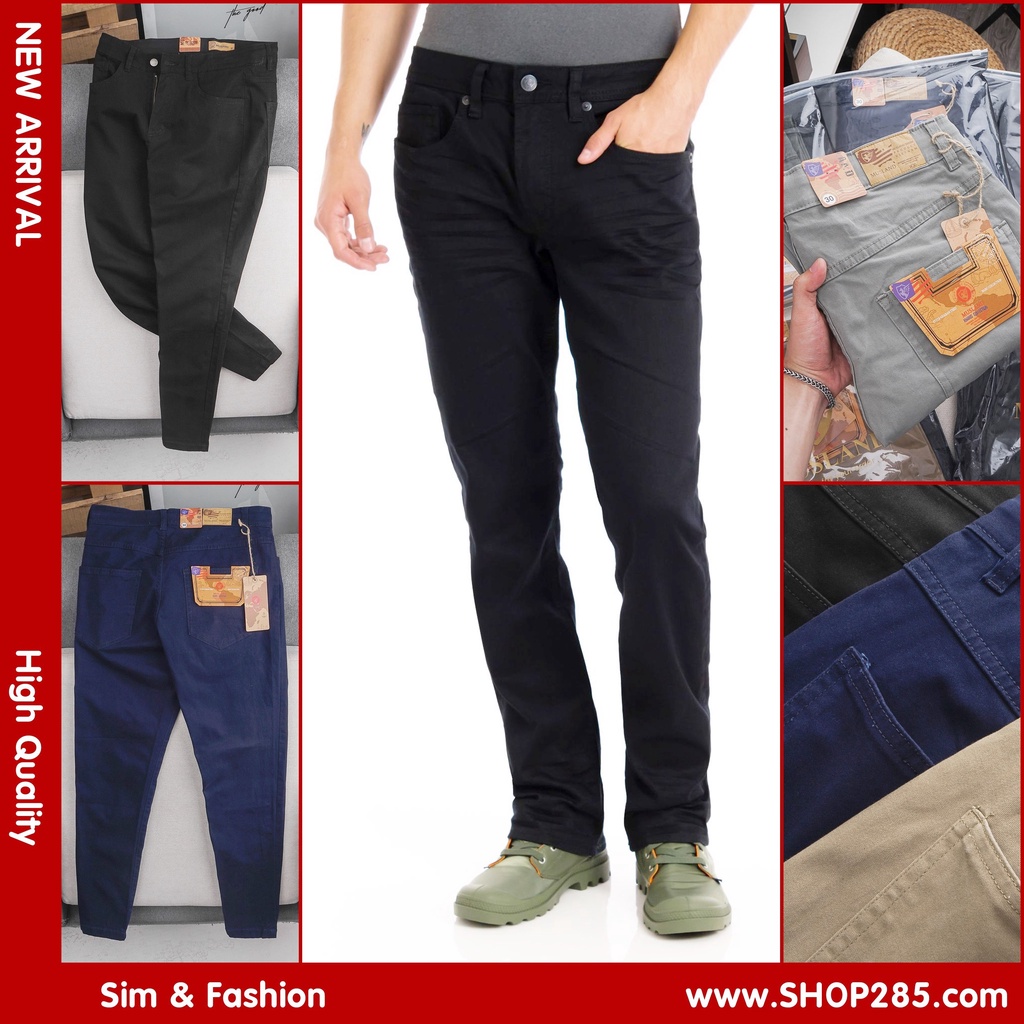 Quần kaki nam MUSLAND  SlimFit Pandex co giãn 6 Màu  Quần kaki chinos này thì đẹp tuyệt vời ae ạ