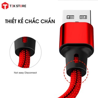 [BH 1 Đổi 1] Dây Cáp Sạc 3 Đầu Đa Năng 3 in 1: Micro - Lightning - Type C
